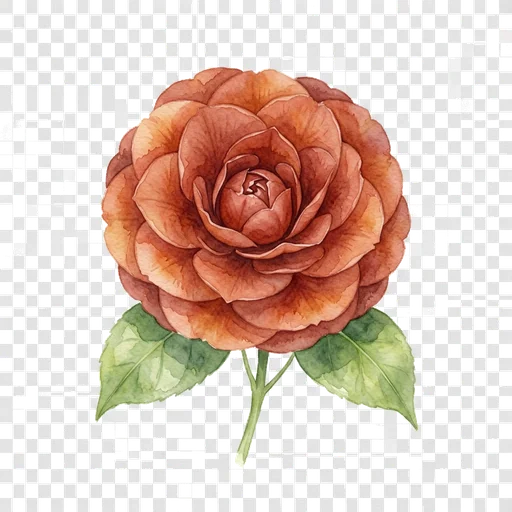 Camellia digital bouquet flower