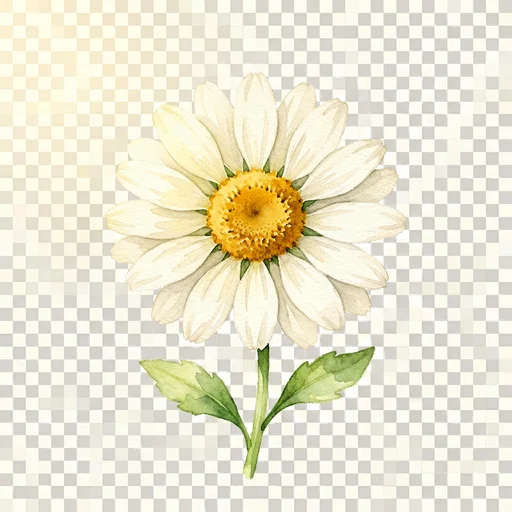 Daisy digital bouquet flower