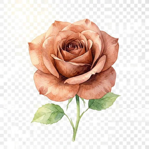 Rose digital bouquet flower